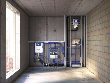 Geberit ONE - før færdig installation