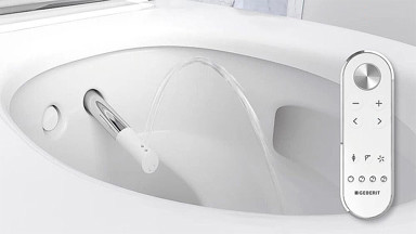Geberit AquaClean: fordi det kun er vand, der virkelig rengør