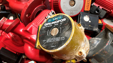 Grundfos Take Back er et koncept som gør en positiv forskel for bæredygtigheden - Samarbejde med Brødrene Dahl